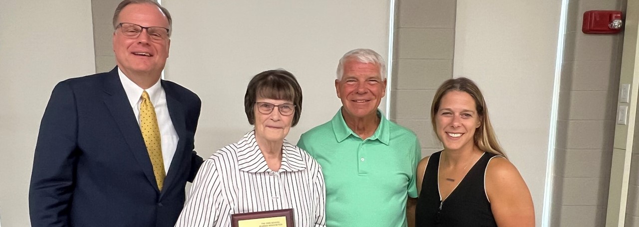 OCS School Board President Carol-Ann Molnar receives Recognition Award!