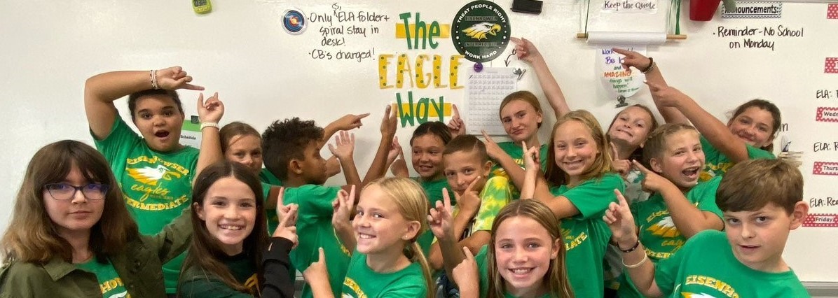 Eisenhower Students show off the &#34;Eagle Way&#34;
